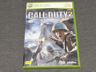 Microsoft XBOX360 Call of Duty 2 Retro Game #2 Korean Version for MS Console - Image 1 of 4