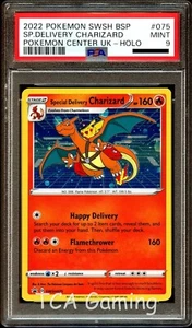 PSA 9 MINT Special Delivery Charizard SWSH075 HOLO PROMO Pokemon Card - Picture 1 of 2