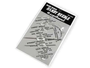 7 Handnadeln Polsternadeln Sattlernadeln Ledernadeln Teppichnadel - Bild 1 von 1