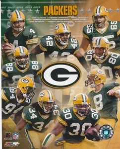 Green Bay Packers 2003 8x10 color equipo collage con licencia NFL - Imagen 1 de 1