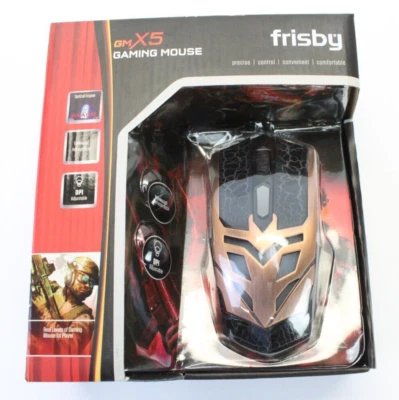 Frisby Gaming Mouse GMX5 FM-G420K Button Adjustable DPI 1000-2400 - Image 1 of 4