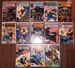 1990 MARVEL COMICS PRESENTS 56-68 lot Wolverine Hulk Ghost Rider 13 comics lot - Picture 1 of 9