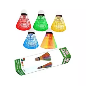 LED Badminton Shuttlecocks Dark Night Glow Birdies Lighting for Outdoor & - Picture 1 of 7