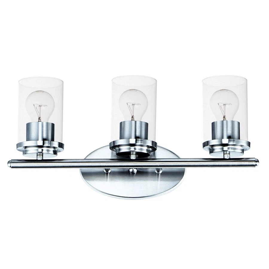 Maxim Lighting Corona 3 Light Bath Vanity, Polished Chrome - 10213CLPC - Image 1 of 1
