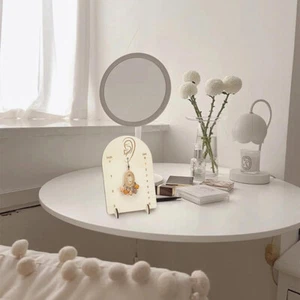 Earring Measurement Display Stand Wood Ear Stud Stand Organizer With Measurement - Picture 1 of 7
