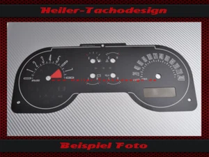 Tachoscheibe für Ford Mustang GT 2005 bis 2009 140 Mph zu 240 Kmh - Bild 1 von 6