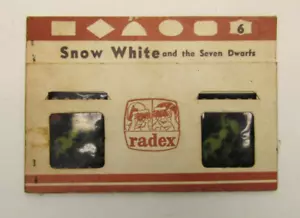 Vintage Walt Disney Snow White Seven Dwarfs Radex 3D 35mm Slide #6 - Picture 1 of 4