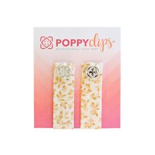 Poppy Clips - Summer Leaves Sale