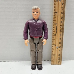 Figurine poupée GRANDPA famille aimante - jouet grand-père - Fisher Price 2011 - Photo 1/5
