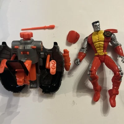 Figura de acción X-Men Colossus Secret Weapon Force Super Shooters de Toy Biz 1997 Foto 1 de 4