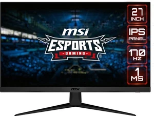 Moniteur gaming MSI G2712 27" FHD 1920x1080 IPS HDMI DP AMD FreeSync 170Hz 1ms - Photo 1/4