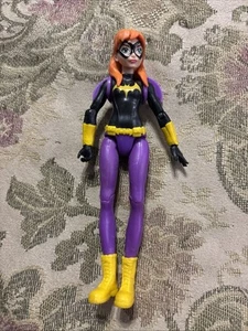 2015 DC Comics Super Hero Girls Batgirl Doll Purple Black 6" Mattel - Picture 1 of 2