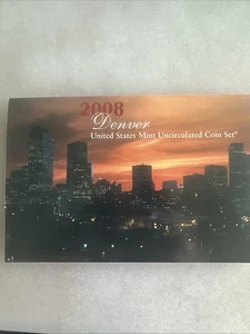 2008 Denver Unc. Mint Set 14 Total Coins - Picture 1 of 3