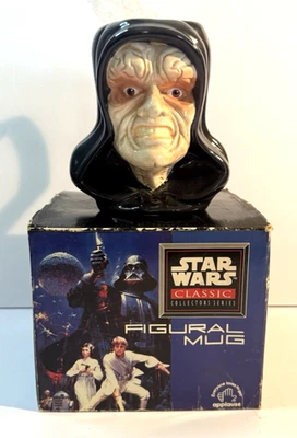 Taza figurativa cerámica Star Wars Emperador Palpatine edición limitada # 46235 - 1996 Foto 1 de 4
