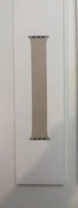 Genuine Apple Braided Solo Loop Beige 38mm 40mm 41MM Size 5 - Zdjęcie 1 z 2
