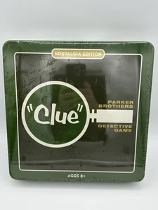 CLUE Boardgame Nostalgia Edition in Collectible Tin - New - Factory Sealed! - Picture 1 of 5