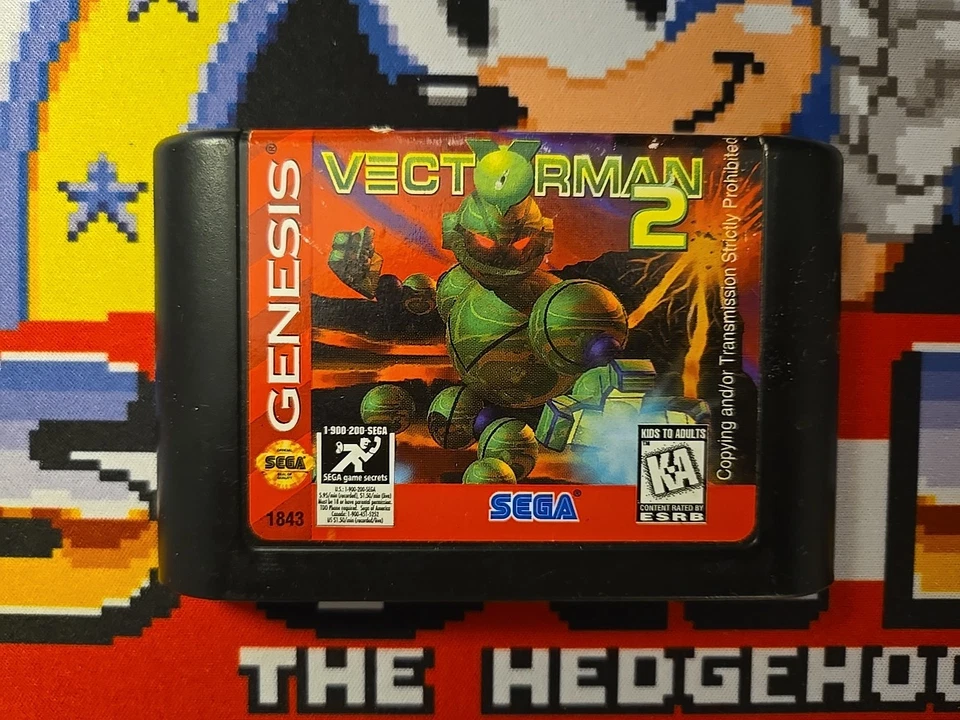 Vectorman 2 (Sega Genesis, 1996) Cartridge Only Tested Works - Image 1 of 1
