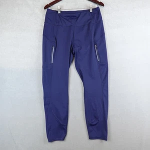 IBKUL Joggers Size Large 30x25 Stretch Pullon Ankle Pant Navy - Picture 1 of 11