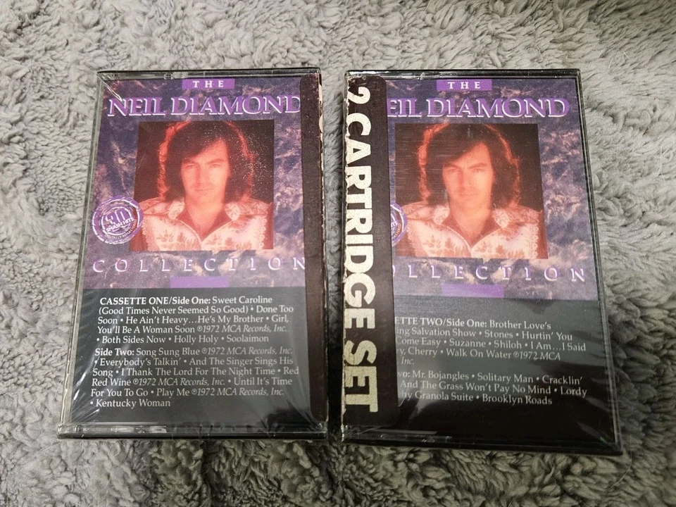 The Neil Diamond Collection (30 Smash Hits) - 2 Cassette Set,Preowned Very Good  - Image 1 of 2
