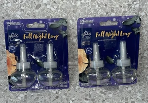 Tapones de aceite perfumados Glade Fall Night Long edición limitada paquete de 2 2 recambios cada uno - Imagen 1 de 8
