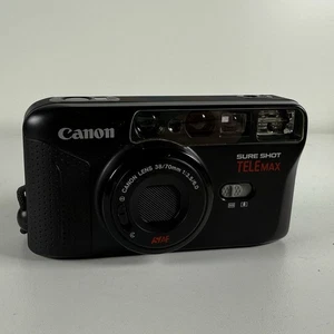 Canon Sure Shot TeleMax analoge Kompaktkamera 35 mm - getestet - Bild 1 von 10