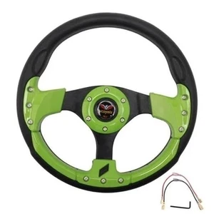 12.5 inch Golf Cart Steering Wheel for Yamaha, for Club Car DS Lime Green - Picture 1 of 6