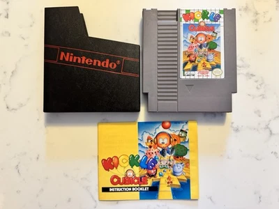 Kickle Cubicle NES Nintendo Game With Sleeve and Manual - Tested - Image 1 of 2