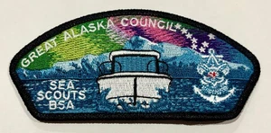 BOY SCOUT BSA GREAT ALASKA COUNCIL OA NANUK 355 523 SEA SCOUTS CSP BOAT 100 MADE - Picture 1 of 2
