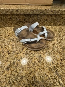 Birkenstock Mayari Women’s Light Blue Berkiflor Strap Sandals EU 39 US 8-8.5 - Picture 1 of 8