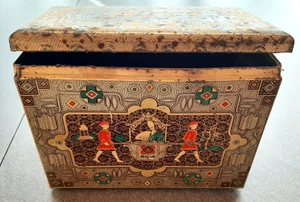 Große alte Blechdose XOX Biskuitfabrik GmbH Kleve Rheinland Keksdose - Bild 1 von 6