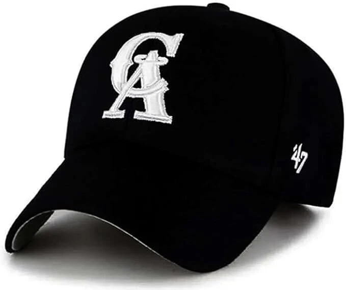 Auténtica gorra ajustable marca '47 MLB Los Angeles Angels MVP/C-Up/Snapback Foto 1 de 1