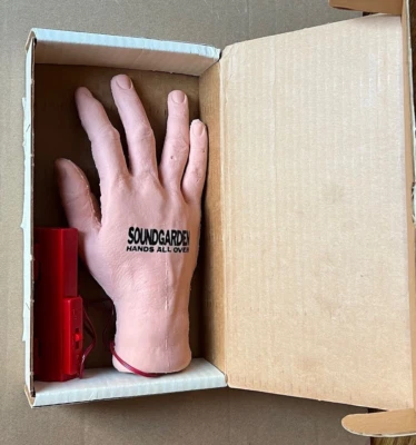 Soundgarden - Louder Than Love/Hands All Over RARE promo wiggle hand '89 - Image 1 of 4