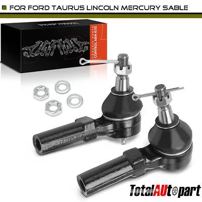 2x extremidades de haste de amarração para Chevrolet Corvette 1986-1996 5.7L dianteiro esquerdo e direito externo - Imagem 1 de 4