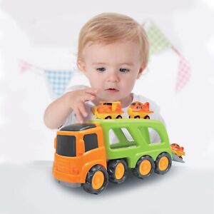 Toy Truck  Friction Push Go Toy Helicopter  Plane Carrier Friction Power NEW 