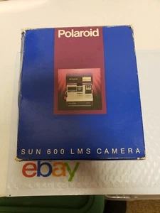 Polaroid Sun 600 LMS Instant Film Camera with original box and paperwork - Picture 1 of 3