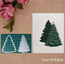 Christmas Tree Metal Cutting Dies DIY Scrapbooking Paper Cards Craft Stencil Set