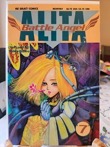 Battle Angel Alita Part 1 #7 VG-FN Viz 1992 Yukito Kishiro - Picture 1 of 2