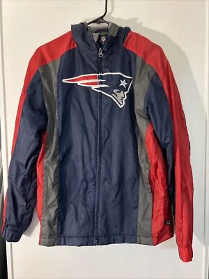 Team Apparel New England Patriots Hoodie Jacket Full Zip - Image 1 of 4