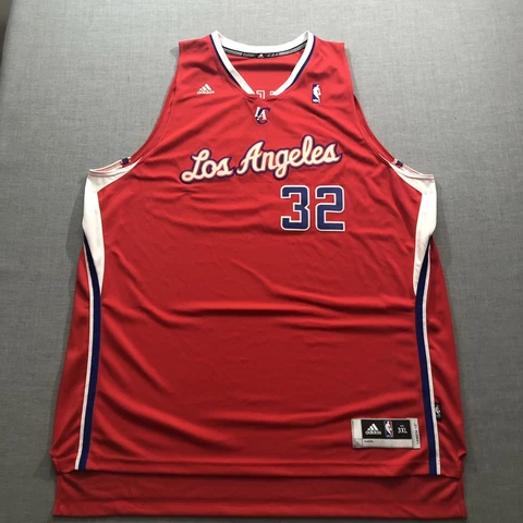 Blake Griffin Los Angeles Clippers Basketball Jersey Size 3XL Red Adidas Cover