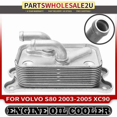Enfriador de aceite de motor para Volvo XC90 S80 2003 2004 2005 2,9 L turboalimentado 30622090 Foto 1 de 4
