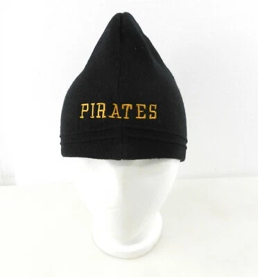 Gorra Pittsburgh 'Piratas' bordada tejida elástica + iniciales 'B R' negra T83 Foto 1 de 4