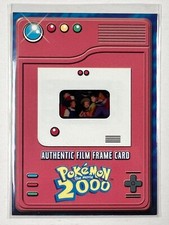 Pokemon: The Movie 2000 Authentic Topps Film 35mm Frame Card, Ash & Melody (NM)