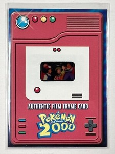 Pokemon: The Movie 2000 Authentic Topps Film 35mm Frame Card, Ash & Melody (NM)