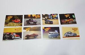 Lot of 8 Hot wheels Postcard Mini cooper Ferrari Volkswagen van Etc 