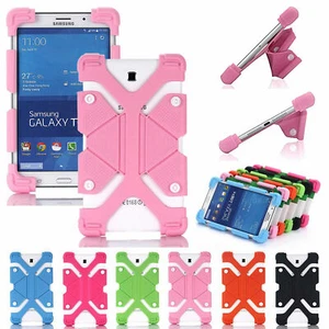 Tablet Cover Case Shockproof Silicone Shell For Lenovo Tab M7 M8 M10 E7 E8 E10 - Picture 1 of 50