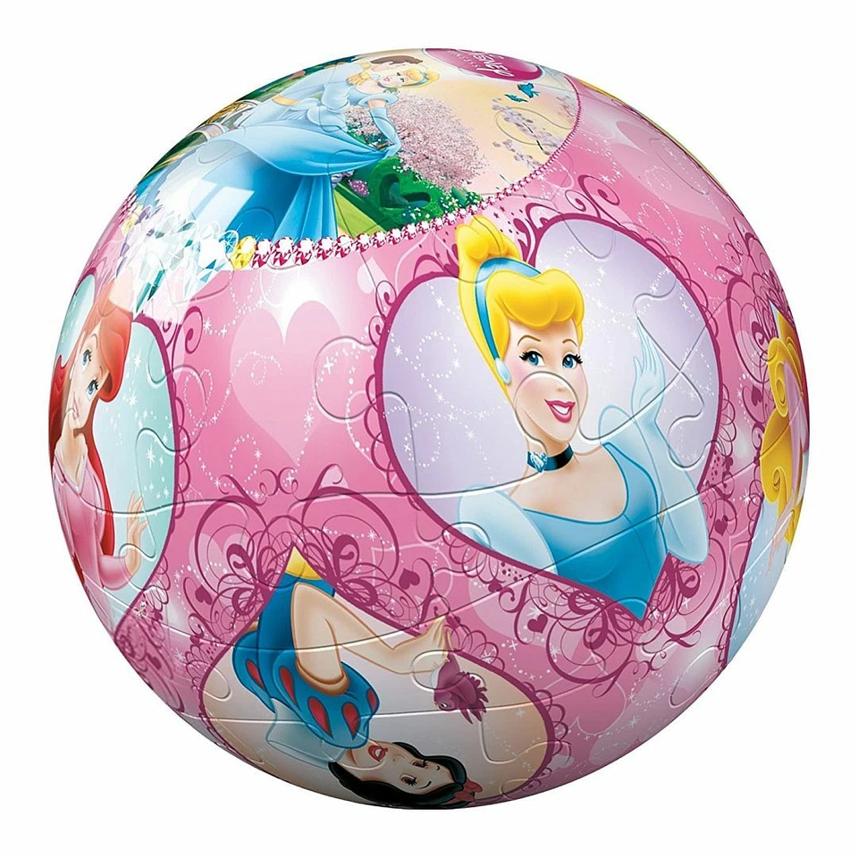 Puzzle Ball 3D Disney Princess Aurora Belle Snow White Arielle Cinderella - image 1 of 4