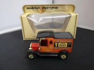 G288-MATCHBOX MOY Y-12-C 1912 FORD MODEL T.BOXED."ARNOTTS BISCUITS". - Picture 1 of 10