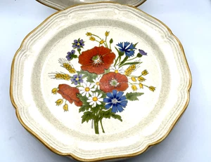Mikasa Garden Club Meadow Melody Dinner Plate EC454 Made in Japan 10 3/4" (4) - Picture 1 of 7