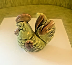 Vintage Green Rooster Salt Or Pepper Shaker (ONE) Japan Replacement - Picture 1 of 7