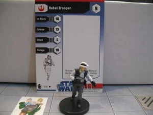 =Star Wars ENREDOS IMPERIALES Soldado Rebelde 8/40 con tarjeta= - Imagen 1 de 1